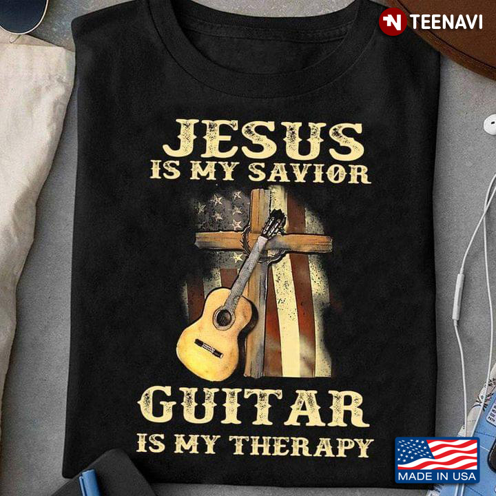Jesus is My Savior Guitar Is My Therapy