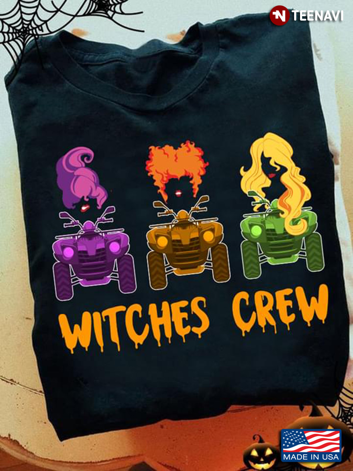 Hocus Pocus Jeeps Witches Crew Halloween T-Shirt