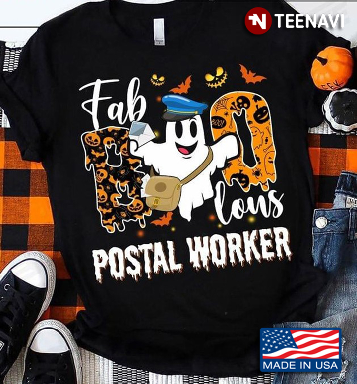 Fab Boo Lous Bus Postal Worker Halloween
