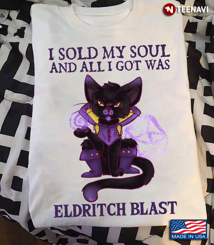 I Sold My Soul And All I Got Was Eldritch Blast Black Cat