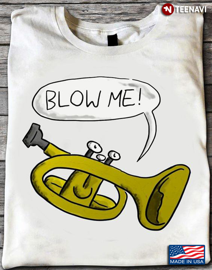 Blow Me Trumpet Funny Cartoon Version