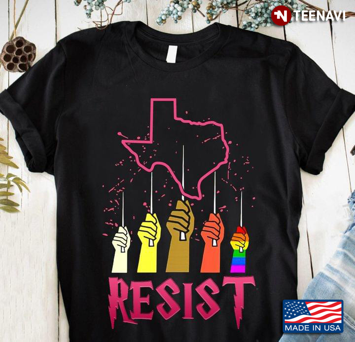 Liberate Texas Resist Rise Hand Together Choice