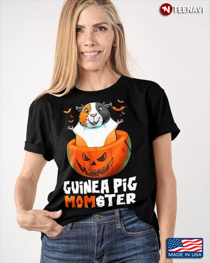 Guinea Pig Momster Pumpkin Halloween