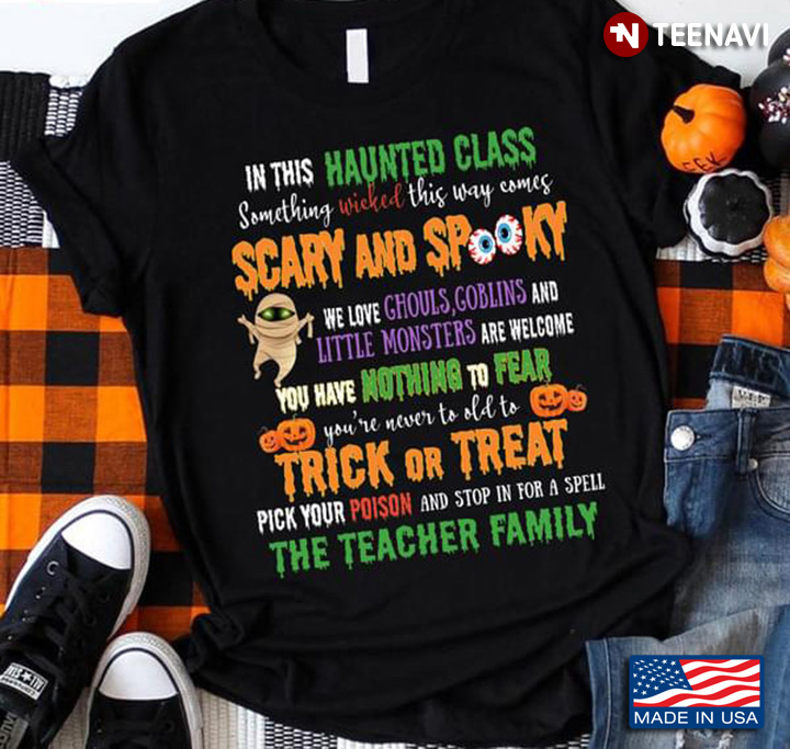 In This Haunted Class Something Wicked This Way Comes Scary And Spooky Halloween