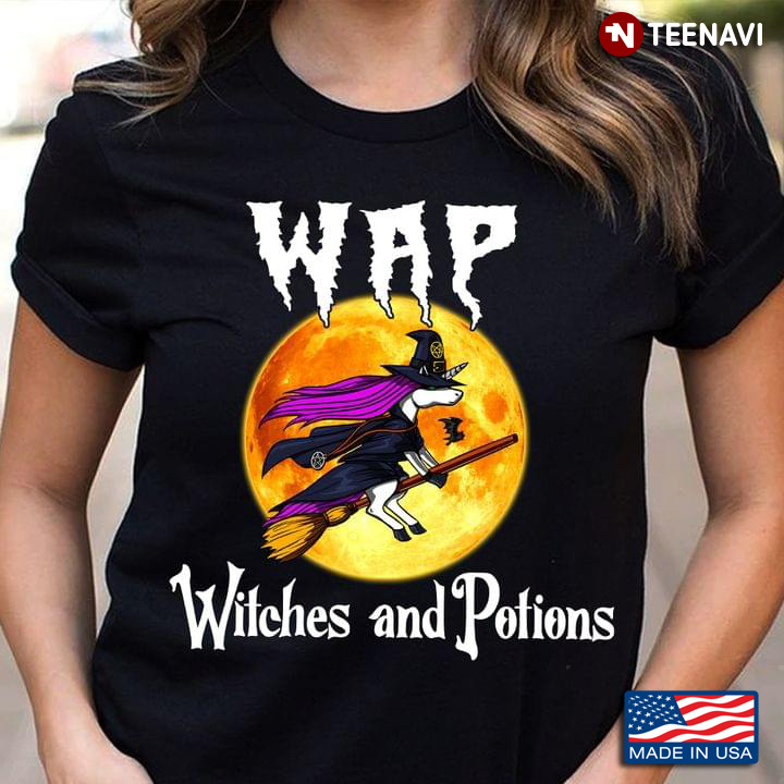 Unicorn Witch Wap Witches And Potions Retro Halloween Witch Costume Gift