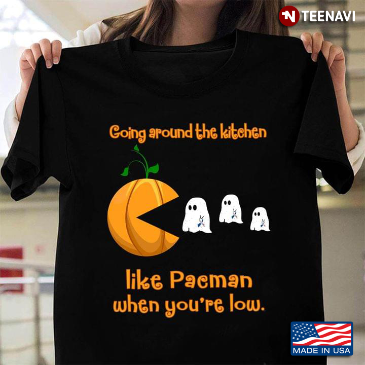 Going Around The Kitchen Like Pacman When You’re Low Pumpkin Halloween