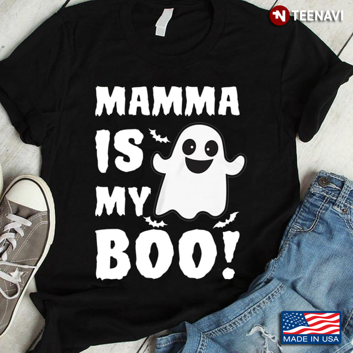 Mama Is My Boo Funny Halloween