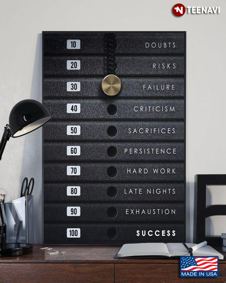 Black Theme Weight Of Success
