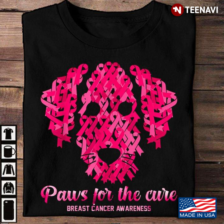 Paws For The Cure Brest Cancer  Awareness Dog