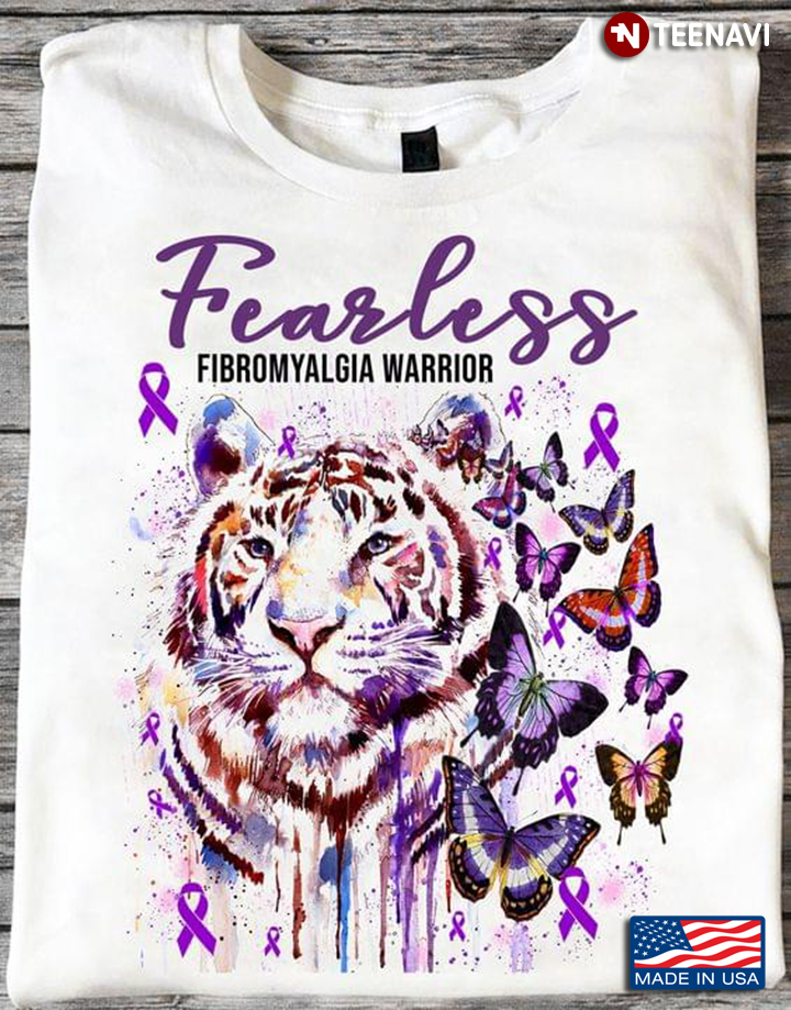 Fearless Fibromyalgia Warrior  Tiger Butterflies