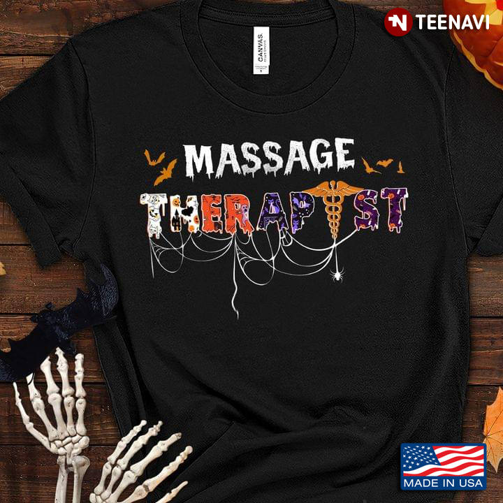 Massage Therapist Halloween Pumpkin