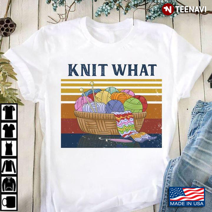 Knit What Vintage For  Knitting Lovers