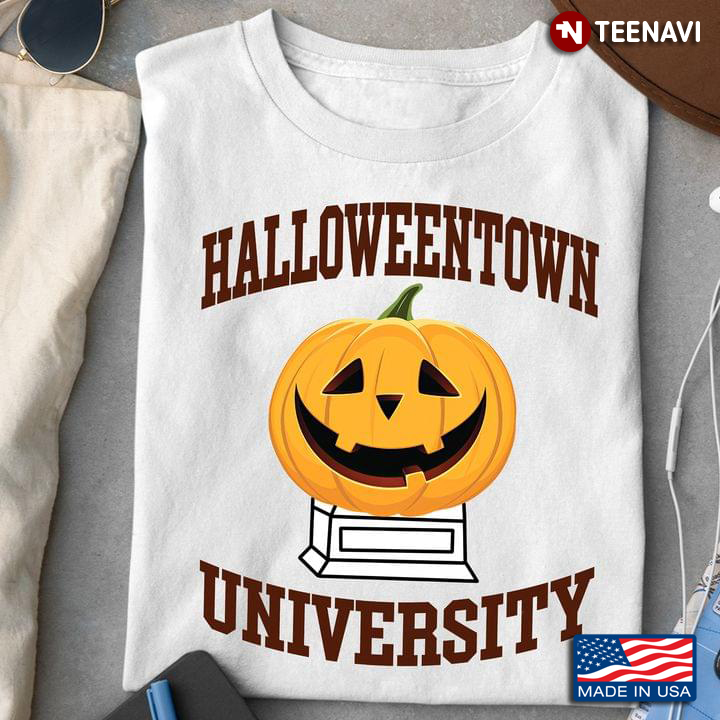 Halloweentown University Pumpkin For Halloween T-Shirt