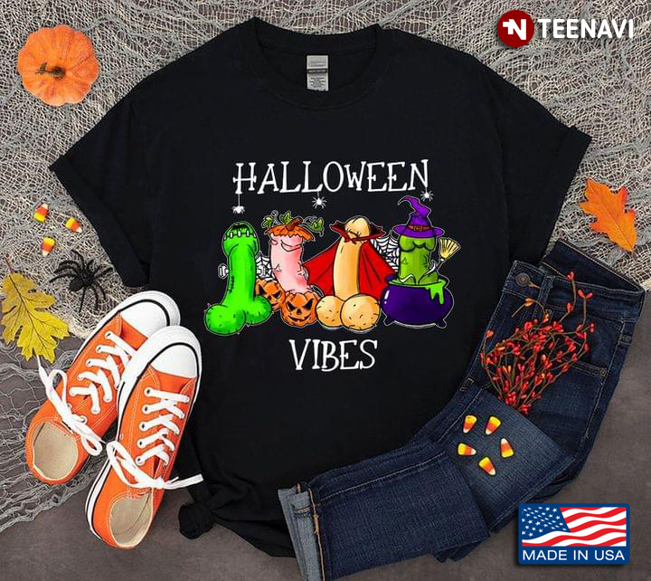 Halloween Vibes Penis Pumpkin For Halloween T-Shirt