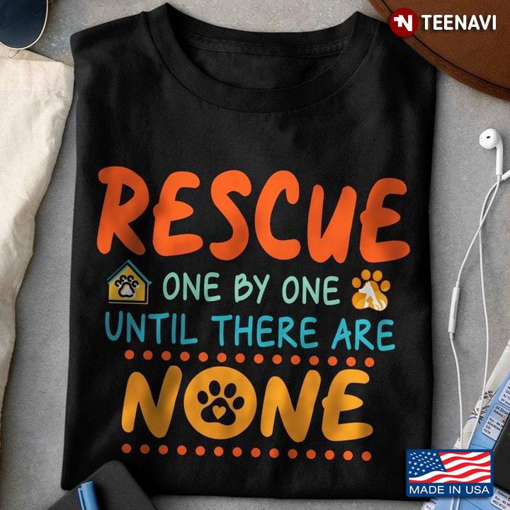 Rescue One By One Until There Are None For Animal Lovers