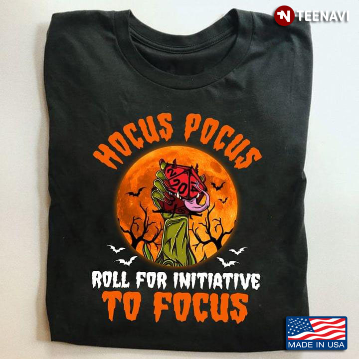 Hocus Pocus Roll For Initiative To Focus  Halloween Dice Dungeon And Dragon