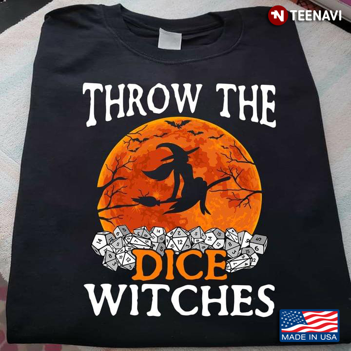 Throw The Dice Witches  Dungeon And Dragon Halloween Witch