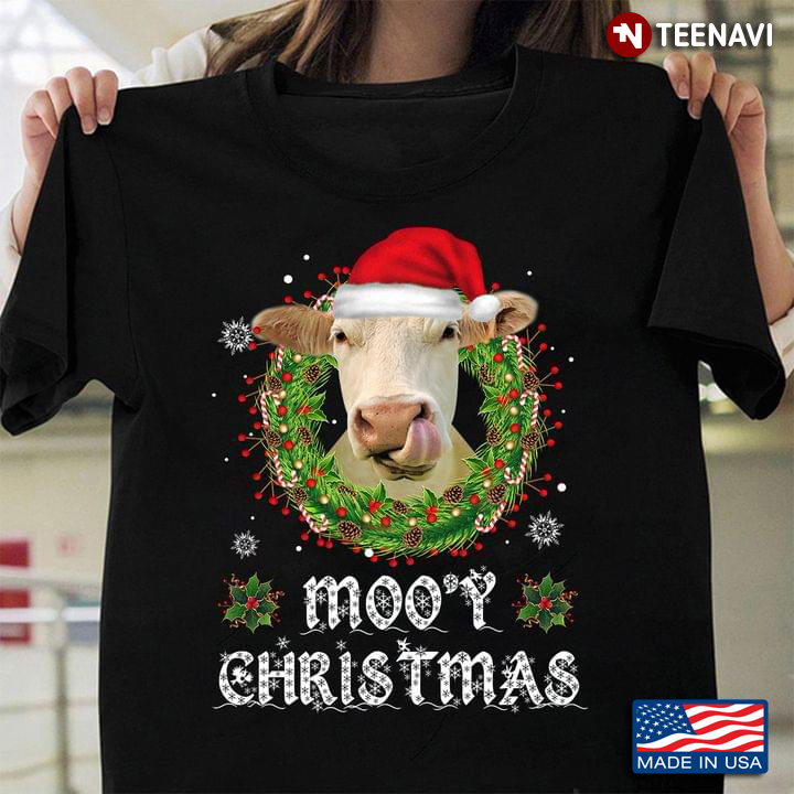 Moo'y Christmas Cow Gifts For Christmas