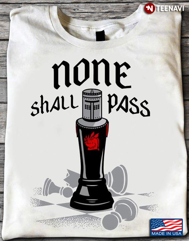 None Shall Pass Black Knight Chess Ablum Music