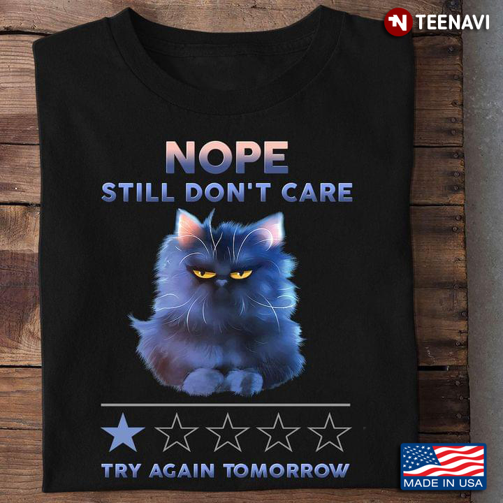 Nope Still Don't Care Try Again Tomorrow  Grumpy Cat