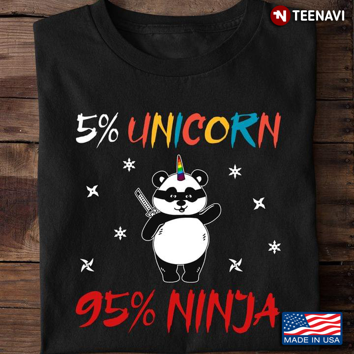 5% Unicorn 95% Ninja Panda