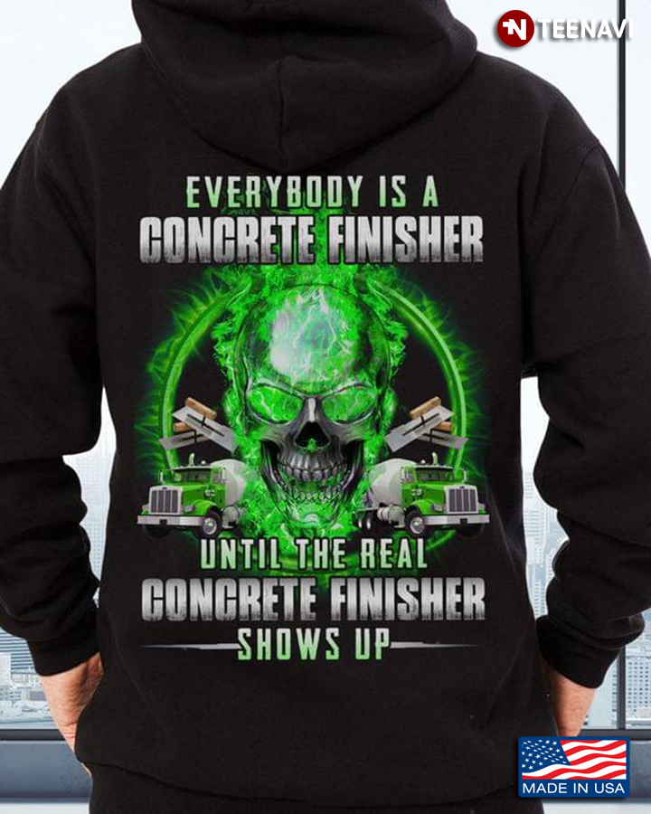Everybody Is A Congrete Finisher Until The Real Concrete Finisher Shows Up