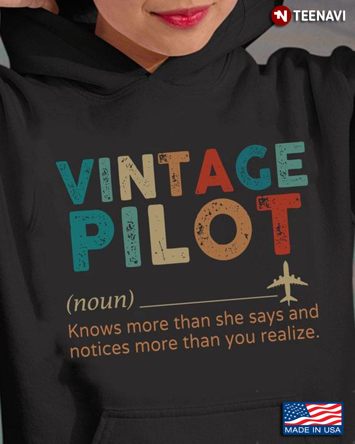 Vintage Pilot For Pilot Lovers