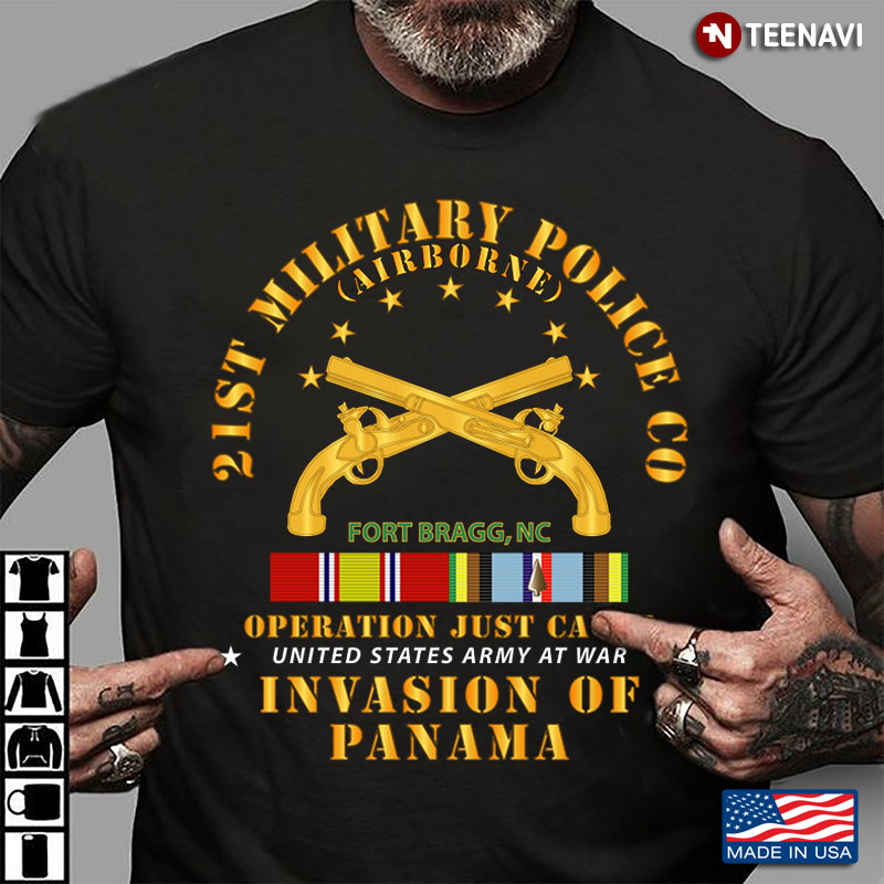 21st Military Police CO Airborne Operation Just  Cause Invasion Of Panama