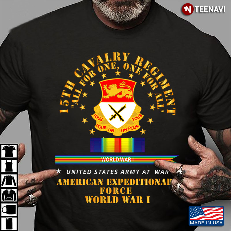 15th Cavalry Regiment World War I American Expeditionary Force US Army