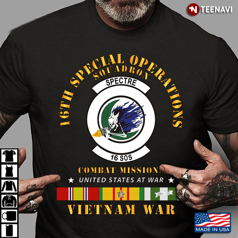 16th Special Operations Squadron Combat Mission US At War Vietnam War