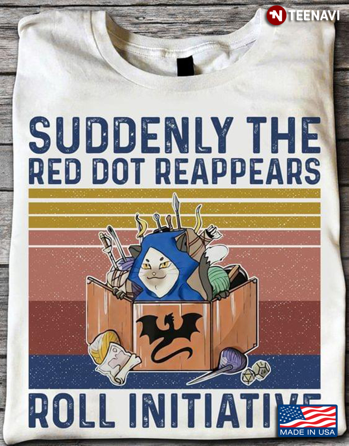 Suddenly The Red Dot Reappears Roll Initiative Vintage Dungeons and Dragons