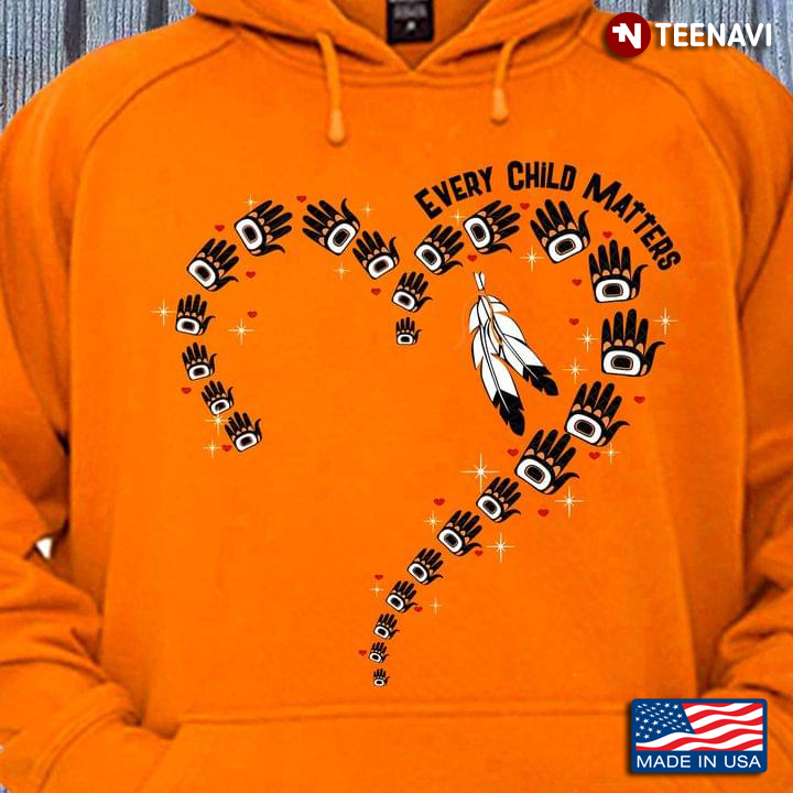 Love Heart Every Child Matter Native American