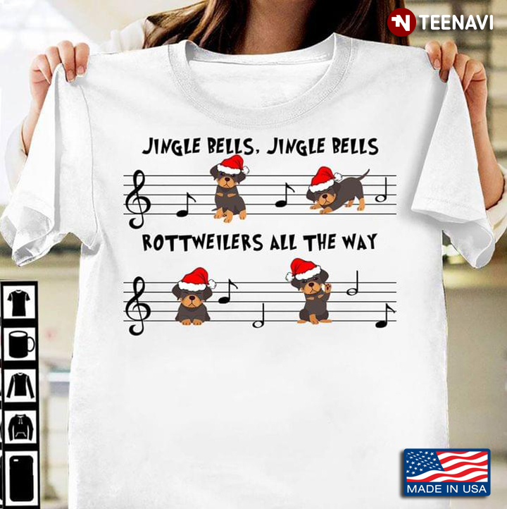 Jingle Bells Jingle Bells Rottweilers All The Way Christmas Song