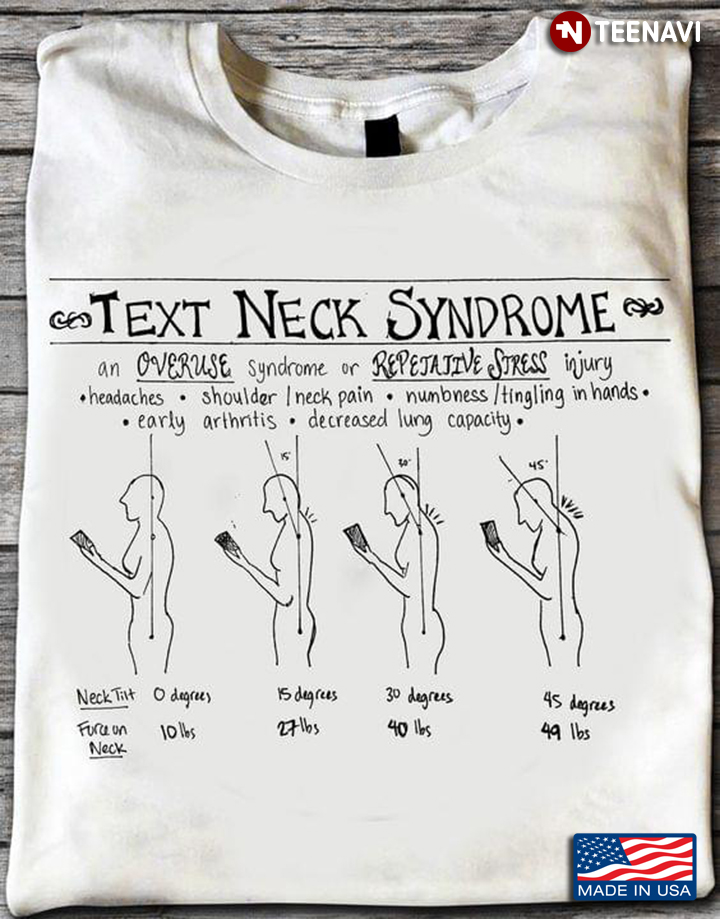 Text Neck Syndrome An Overuse Syndrome or Repeatable Stress Injury Headaches Shoulder Neck Pain