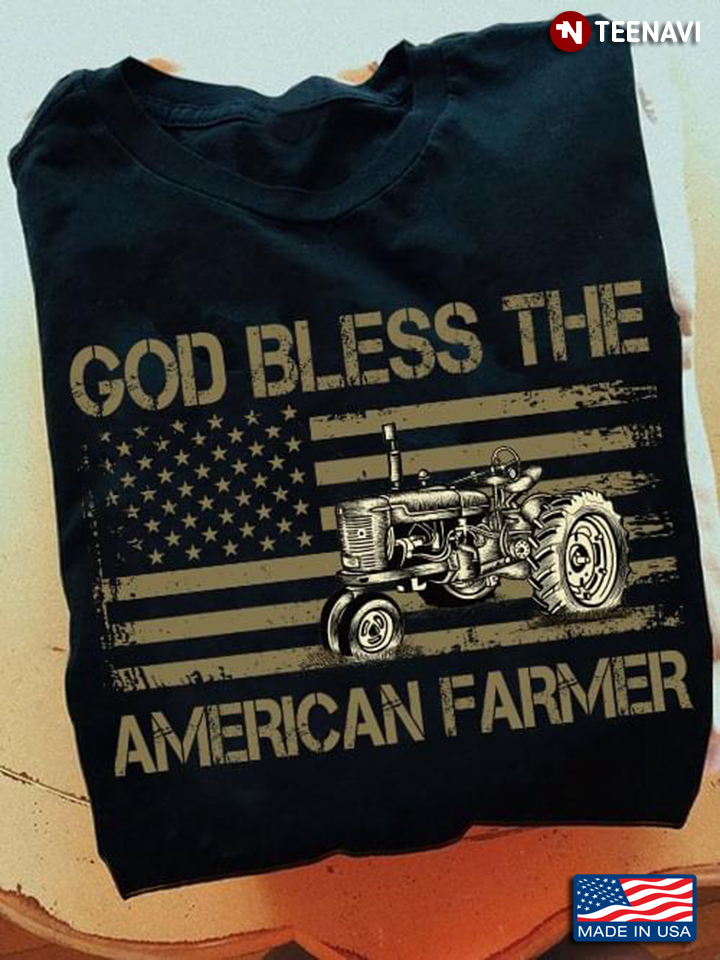 God Bless The American Farmer American Flag