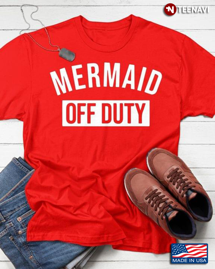 Lifeguard Mermaid Off Duty