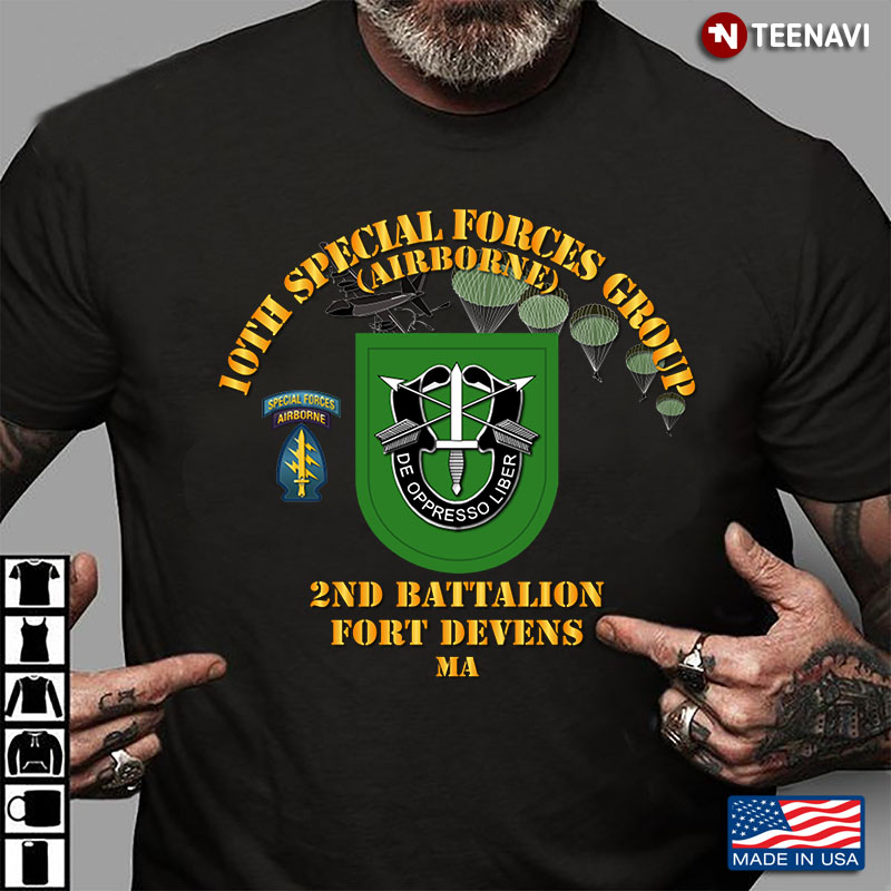 10th Special Forces Group Airborne 2nd Battalion Fort Devens MA