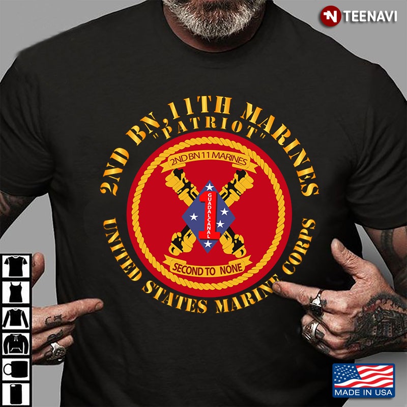 2nd BN 11Th Marines Patriot United States Marine Corps