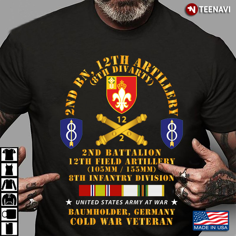 2nd BN 12th Artillery 8th Divarty 2nd Battalion 12th Field Artillery 8th Infantry Division