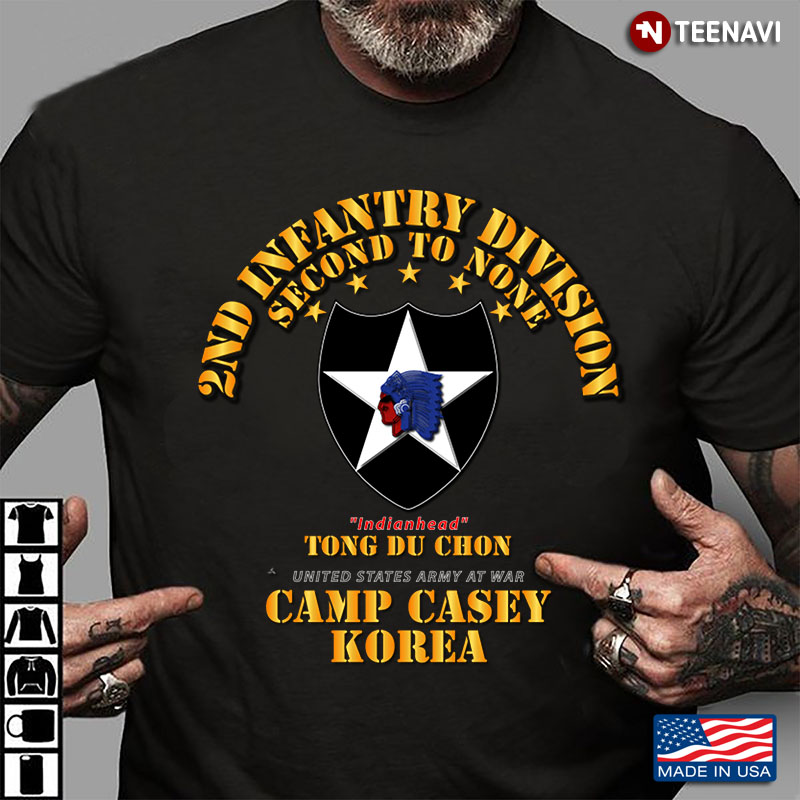 2nd Infantry Division Second To None Tong Du Chon United States Army At War Camp Casey Korea