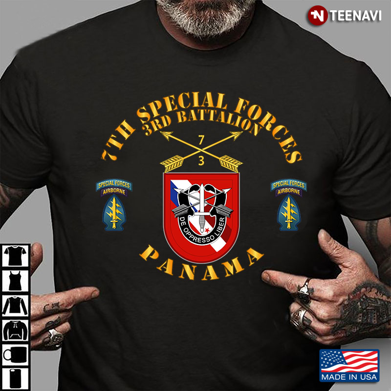 7th Special Forces 3rd Battalion Panama