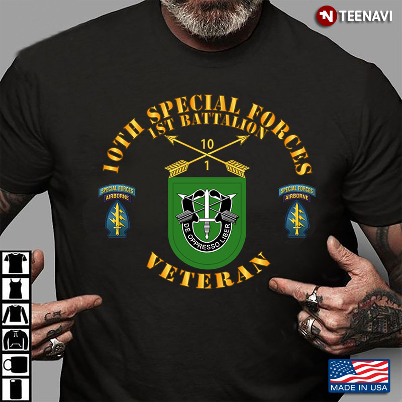 10th Special Forces 1st Battalion Veteran