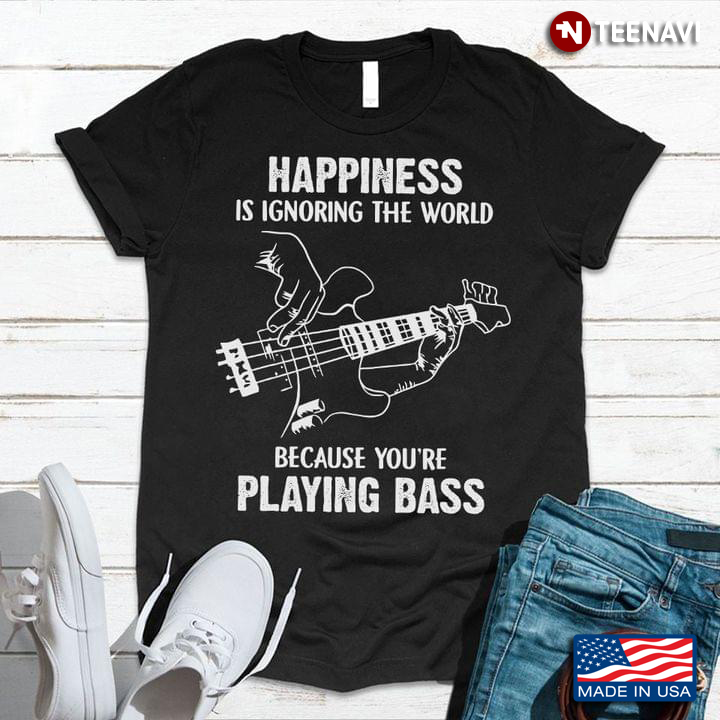 Happiness Is Ignoring The World Because You're Playing Bass for Guitarists