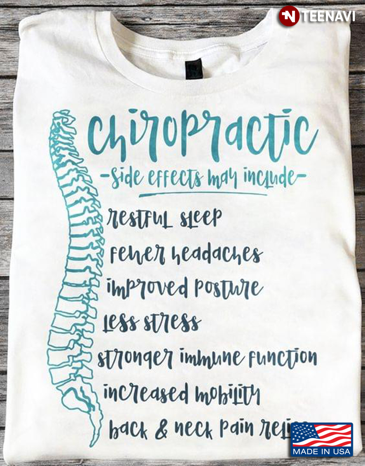 Spine Chiropractic Side Effects Man Include Restful Sleep Fewer Headaches Improved Posture