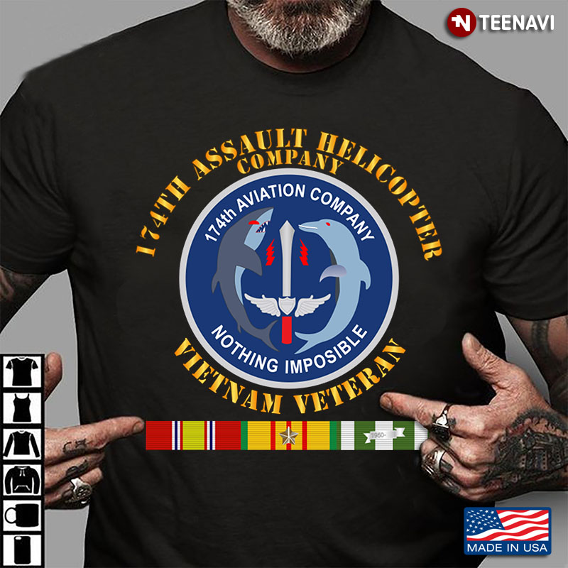 The 174th Assault Helicopter Company Vietnam Veteran 174th Aviation Company Nothing Impossible
