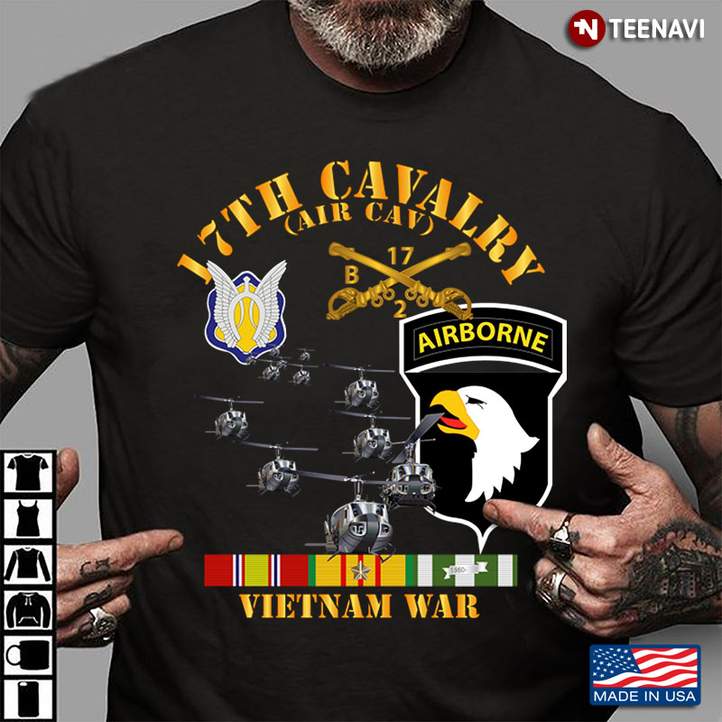 United States Army 17th Cavalry Air Cav 101st Airborne Division Vietnam War
