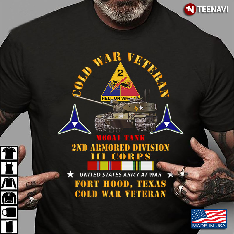 Cold War Veteran M60A1 Tank 2nd Armored Division III Corps Fort Hood Texas United States Army At War