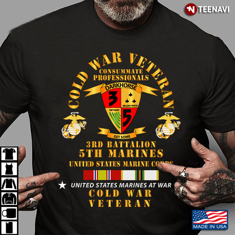 Cold War Veteran Consummate Professionals 3rd Battalion 5th Marines United States Marine Corps