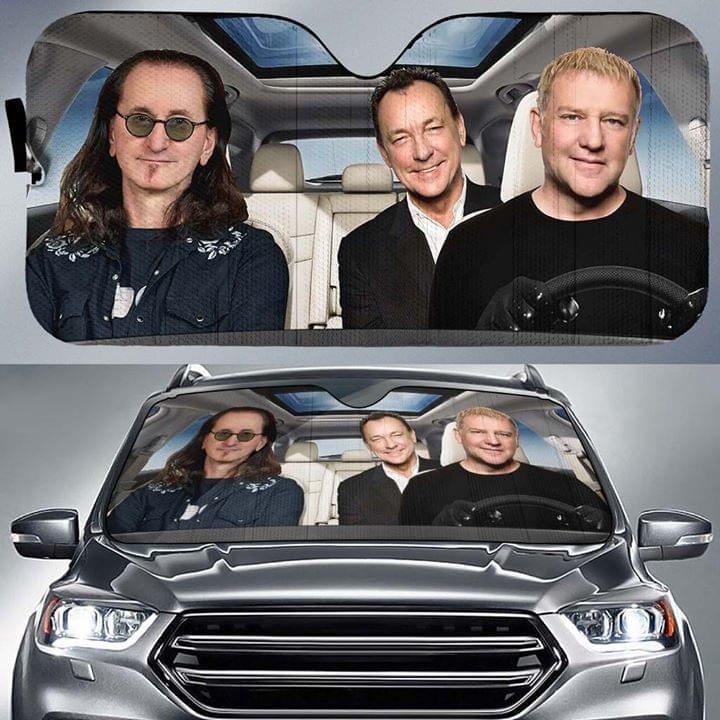 Rush Band Driving Windshield for Music Lovers