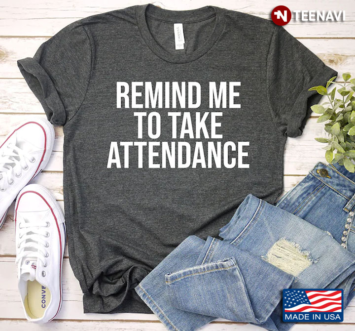 Remind Me To Take Attendance: Funny Llama School